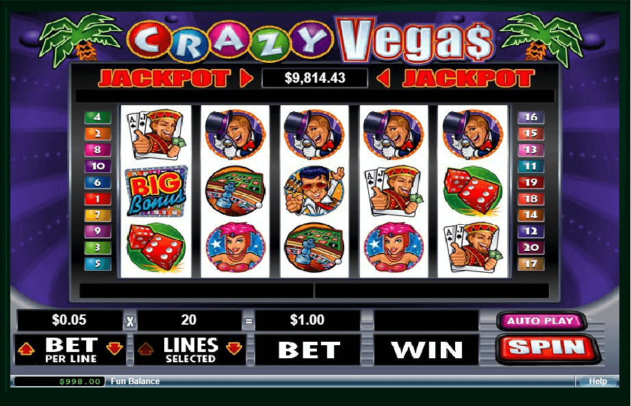 Обзор слота Crazy Vegas