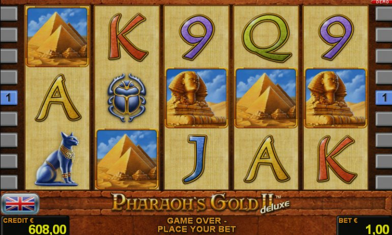 Обзор слота Pharaohs Gold 2 Deluxe